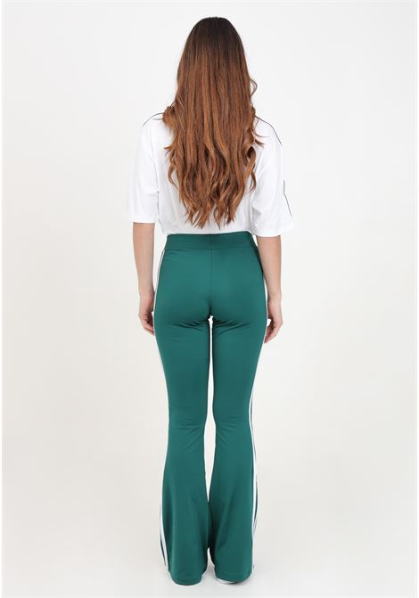 Flared green women's leggings ADIDAS ORIGINALS | IN6320.